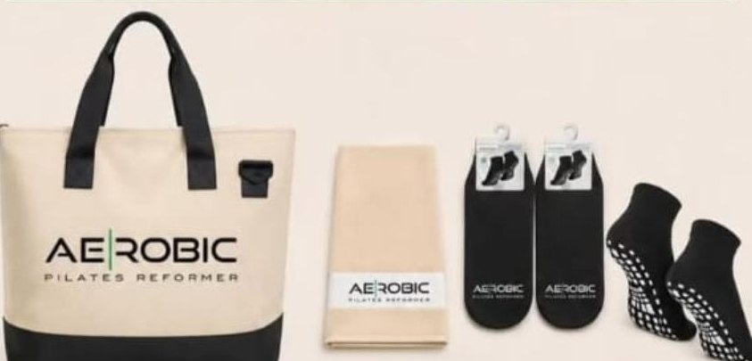 Kit Reformer Aerobic in omaggio con borsa, telo e calzini antiscivolo